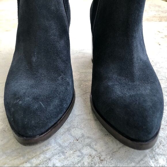 Alberto Fermani suede ankle boots booties blue gray 36 - Picture 4 of 8